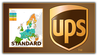 UPS Standard Map